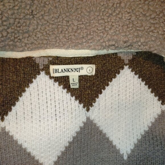 Anthropologie BLANKNYC Cozy Sherpa Jacket Sz L - Picture 8 of 10